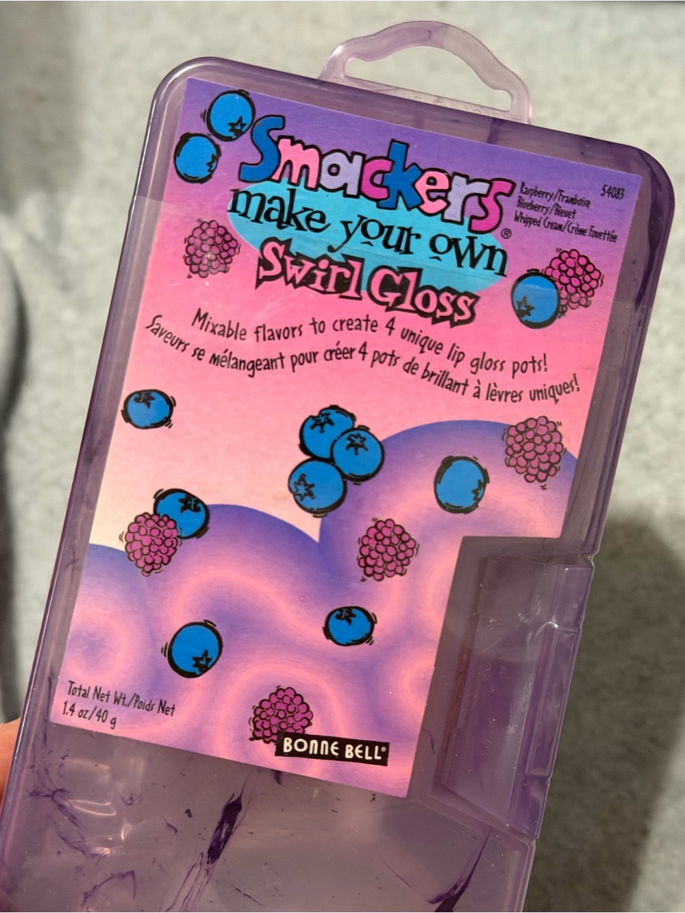 Y2K NIB Smackers Make Your Own Swirl Gloss Kit - SEALED - RARE - VERY HTF - Picture 2 of 6
